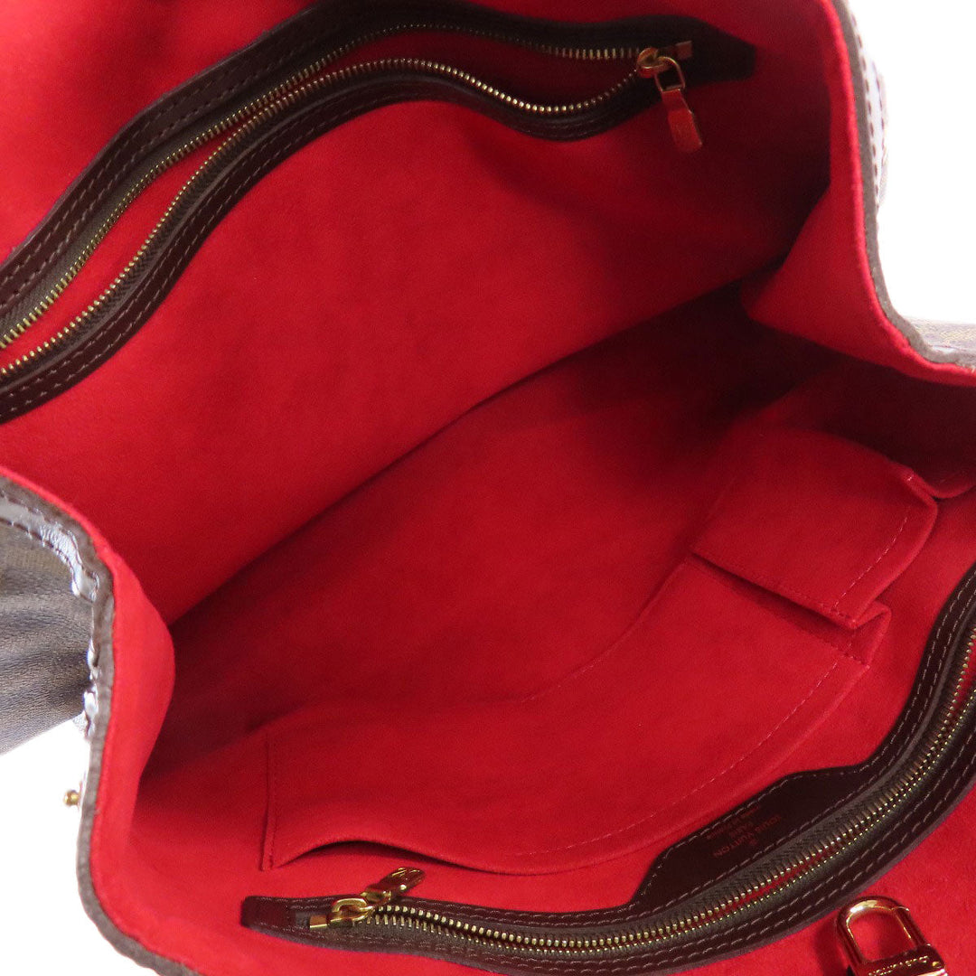 LOUIS VUITTON Tote Bag N51203 Damier canvas Brown HamsteadGM