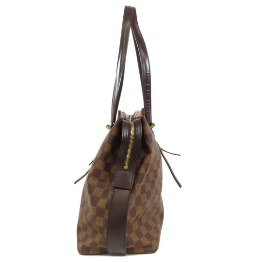 LOUIS VUITTON Tote Bag N51119 Damier canvas Brown Chelsea Women Used Authentic