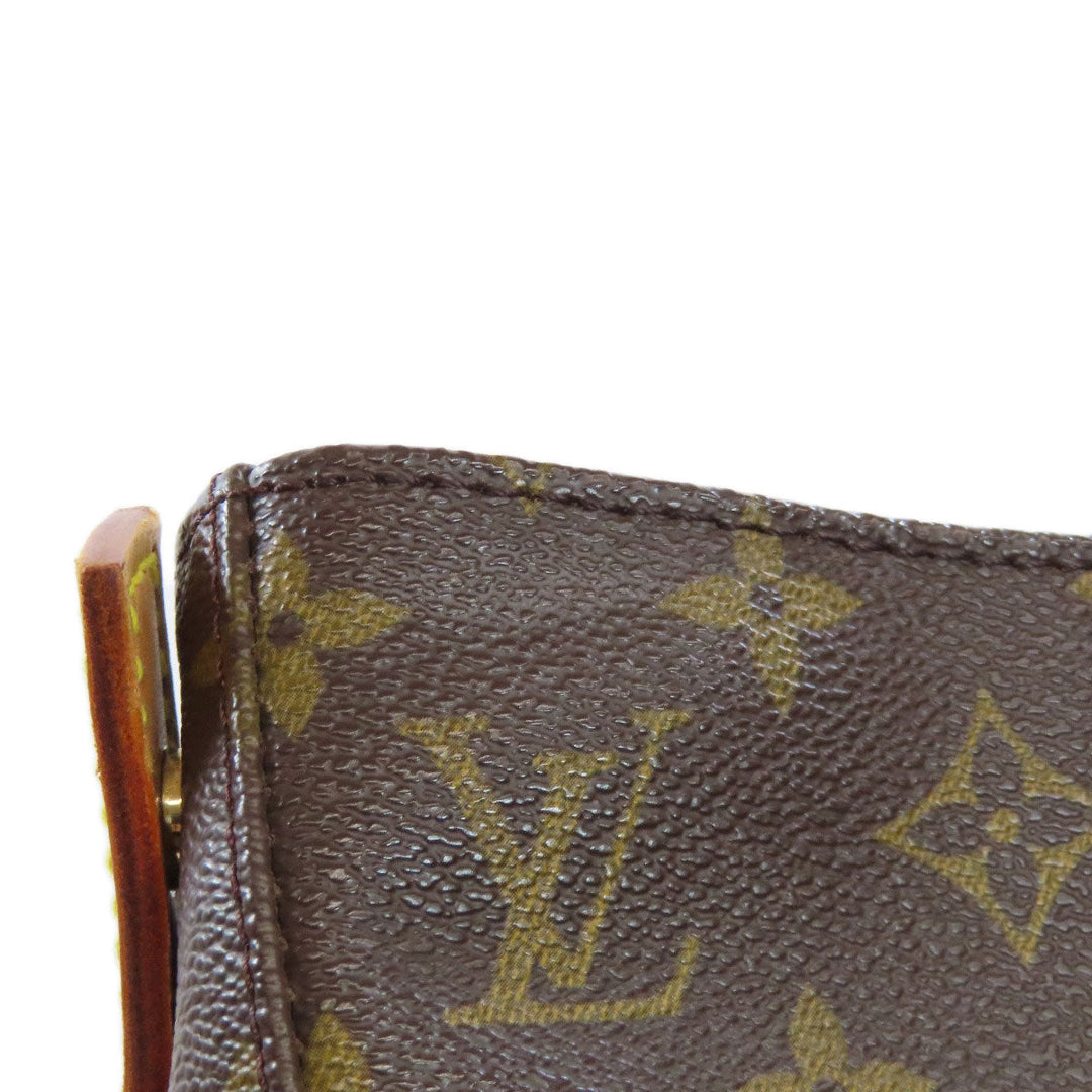 LOUIS VUITTON Tote Bag M51145 Monogram canvas Brown LoopingGM Women Used Authentic