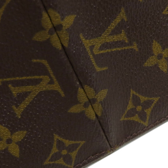 LOUIS VUITTON Tote Bag M51145 Monogram canvas Brown LoopingGM Women Used Authentic