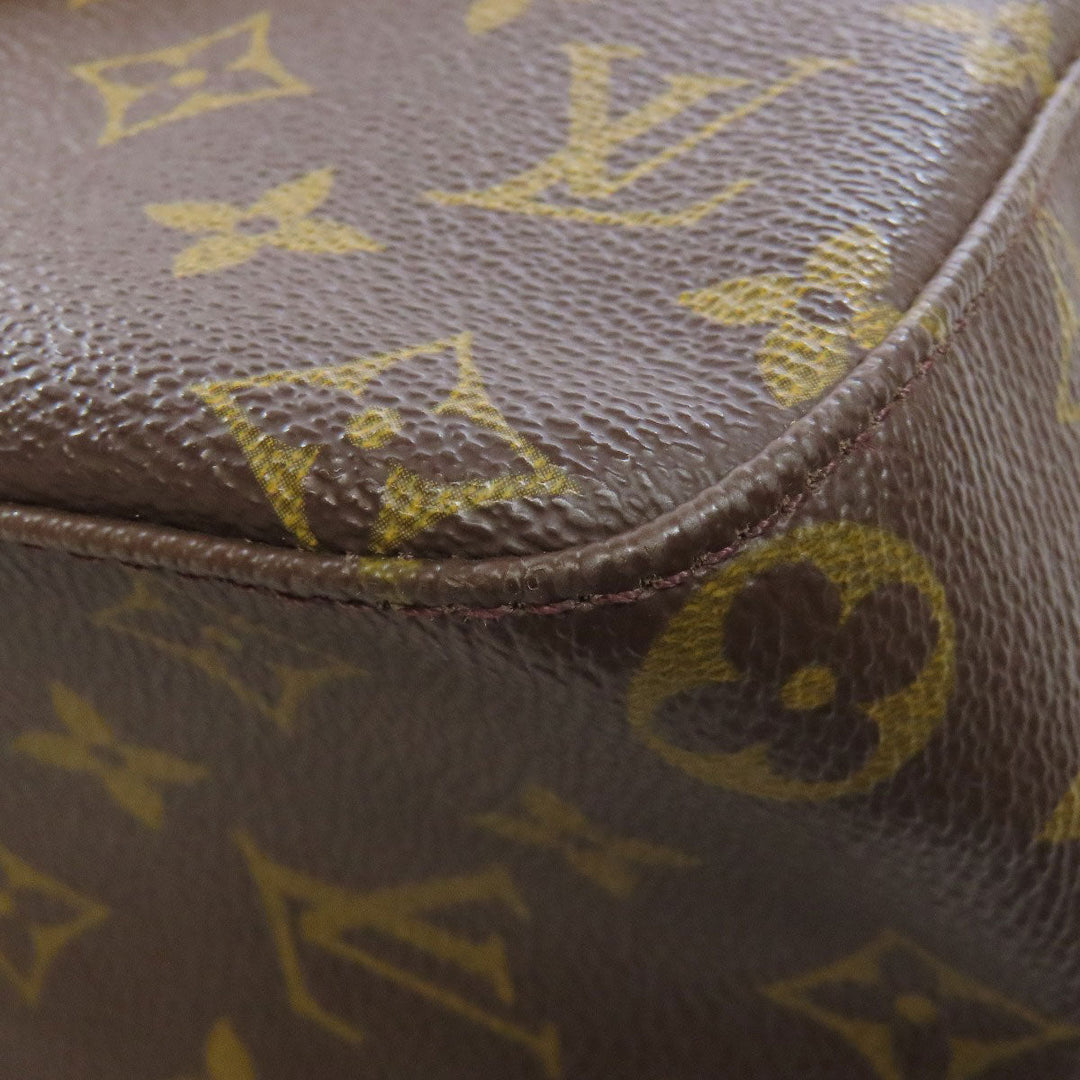 LOUIS VUITTON Tote Bag M51145 Monogram canvas Brown LoopingGM Women Used Authentic