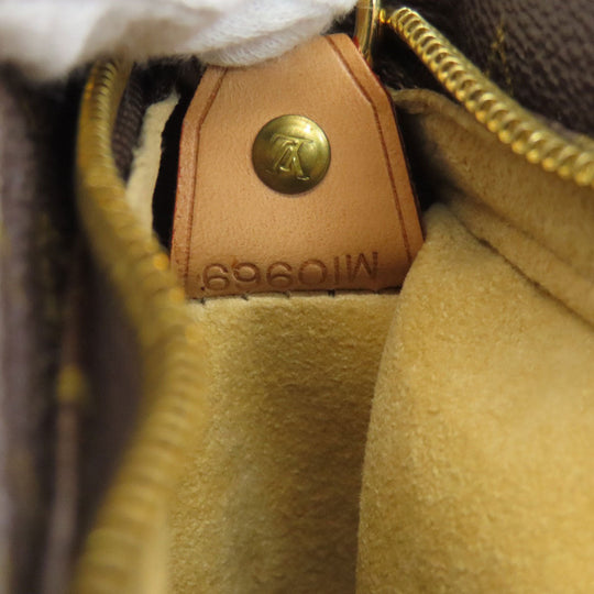 LOUIS VUITTON Tote Bag M51145 Monogram canvas Brown LoopingGM Women Used Authentic