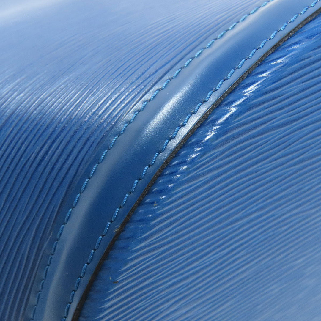 LOUIS VUITTON Tote Bag M52265 Epi blue Sun jack shopping Women Used Authentic