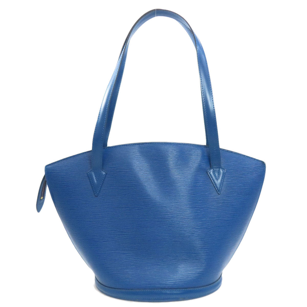 LOUIS VUITTON Tote Bag M52265 Epi blue Sun jack shopping Women Used Authentic