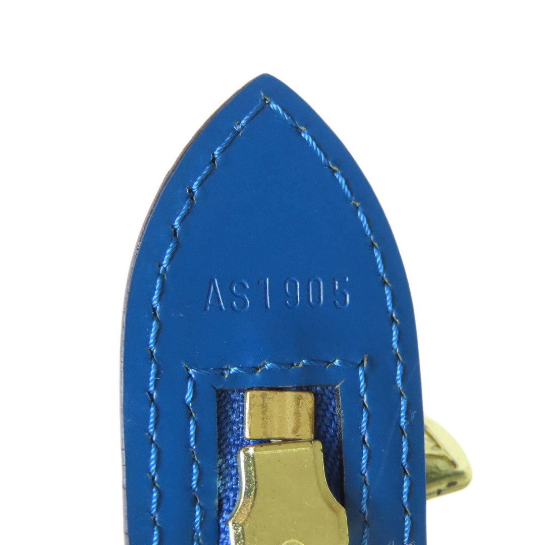 LOUIS VUITTON Tote Bag M52265 Epi blue Sun jack shopping Women Used Authentic