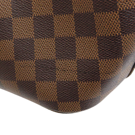 LOUIS VUITTON Tote Bag N41545 Damier canvas Brown Siena PM Women Used Authentic