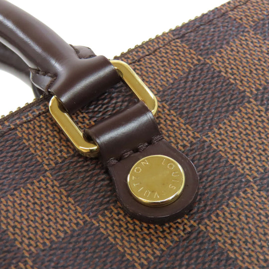 LOUIS VUITTON Tote Bag N41545 Damier canvas Brown Siena PM Women Used Authentic