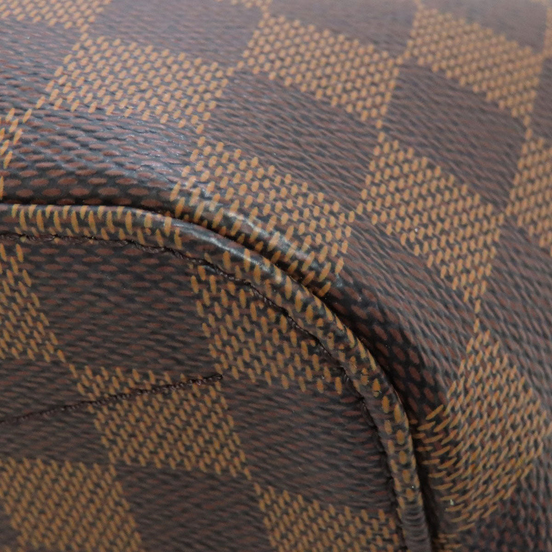 LOUIS VUITTON Tote Bag N41545 Damier canvas Brown Siena PM Women Used Authentic