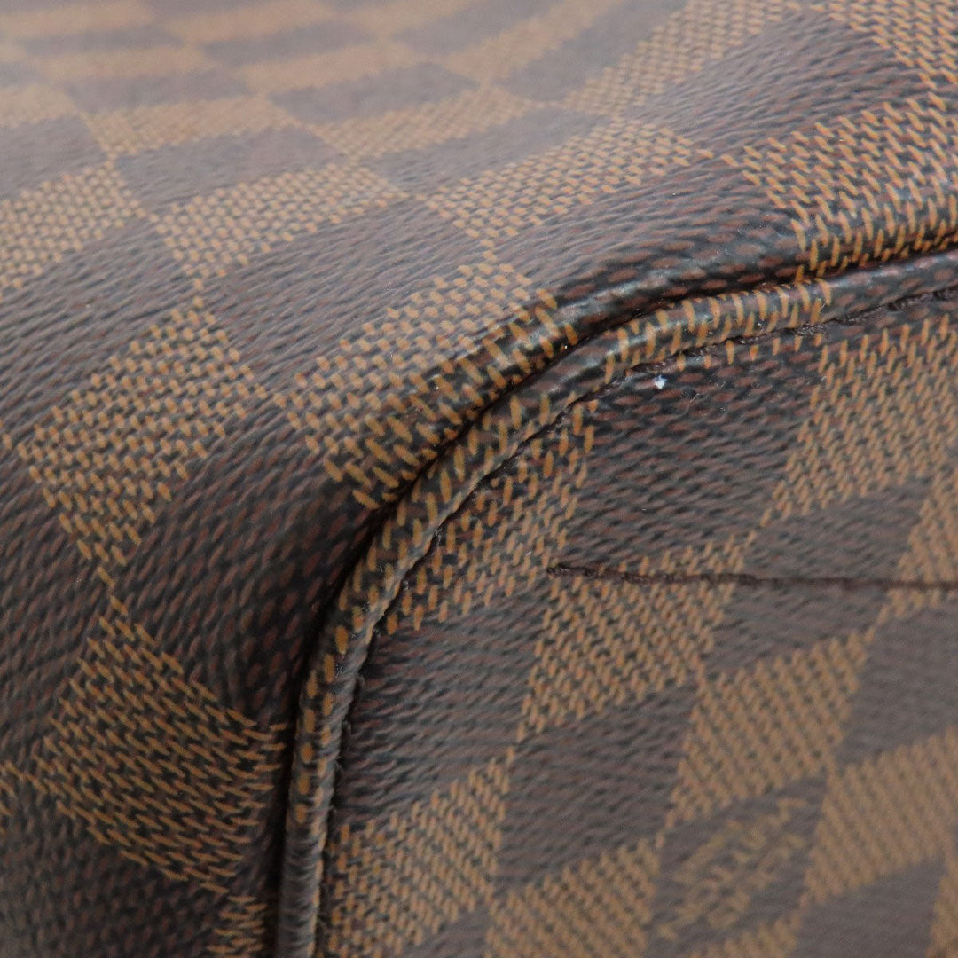 LOUIS VUITTON Tote Bag N41545 Damier canvas Brown Siena PM Women Used Authentic