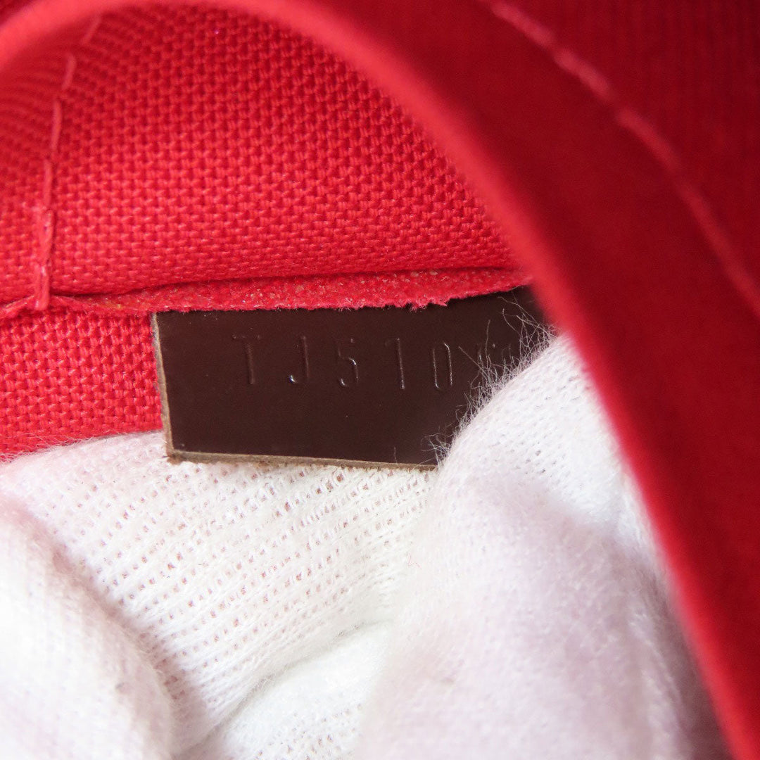 LOUIS VUITTON Tote Bag N41545 Damier canvas Brown Siena PM Women Used Authentic