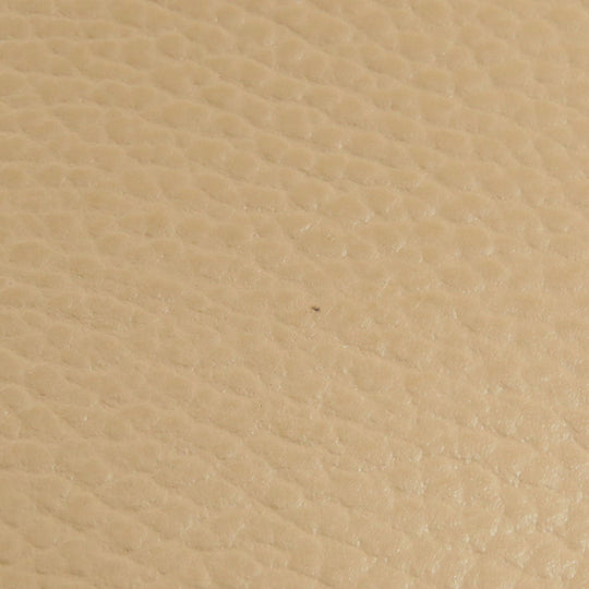 BURBERRY Handbag leather beige logo Women Used Authentic