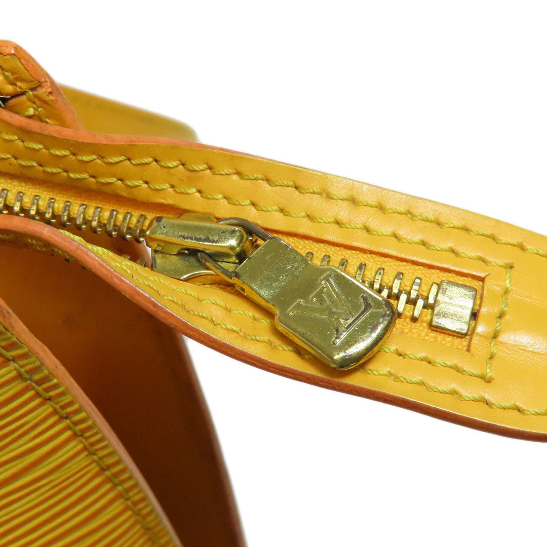 LOUIS VUITTON Tote Bag M52269 Epi yellow Sun jack shopping Women Used Authentic