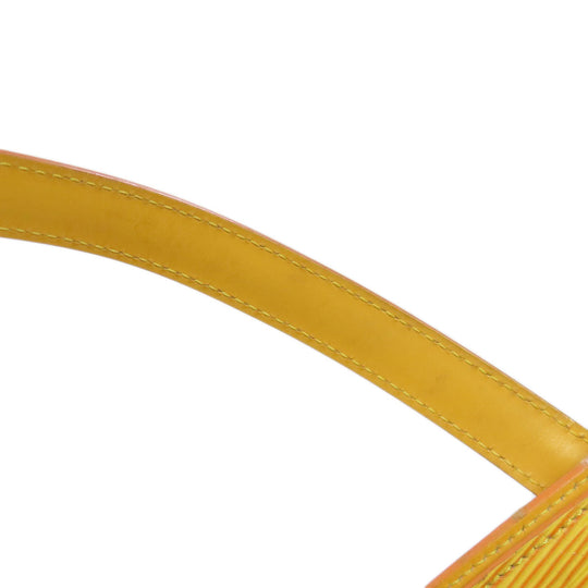 LOUIS VUITTON Tote Bag M52269 Epi yellow Sun jack shopping Women Used Authentic