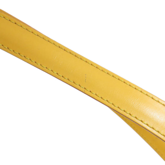 LOUIS VUITTON Tote Bag M52269 Epi yellow Sun jack shopping Women Used Authentic