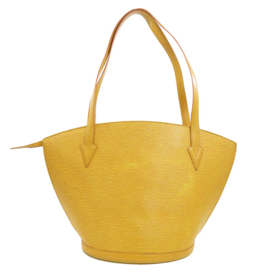 LOUIS VUITTON Tote Bag M52269 Epi yellow Sun jack shopping Women Used Authentic