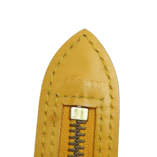 LOUIS VUITTON Tote Bag M52269 Epi yellow Sun jack shopping Women Used Authentic