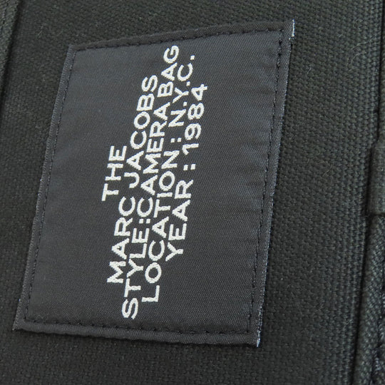 MARC JACOBS Shoulder Bag canvas black the camera bag