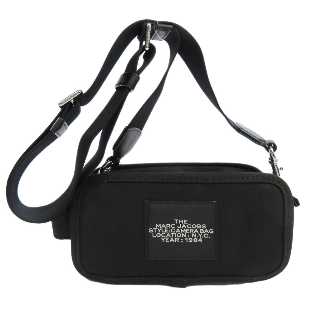 MARC JACOBS Shoulder Bag canvas black the camera bag