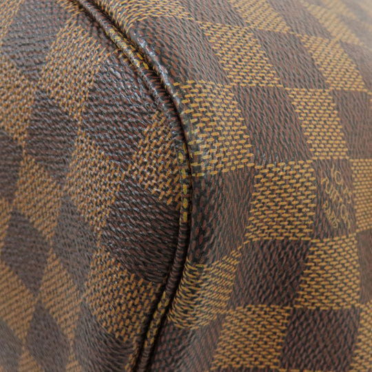 LOUIS VUITTON Tote Bag N41358 Damier canvas Brown Neverfull MM
