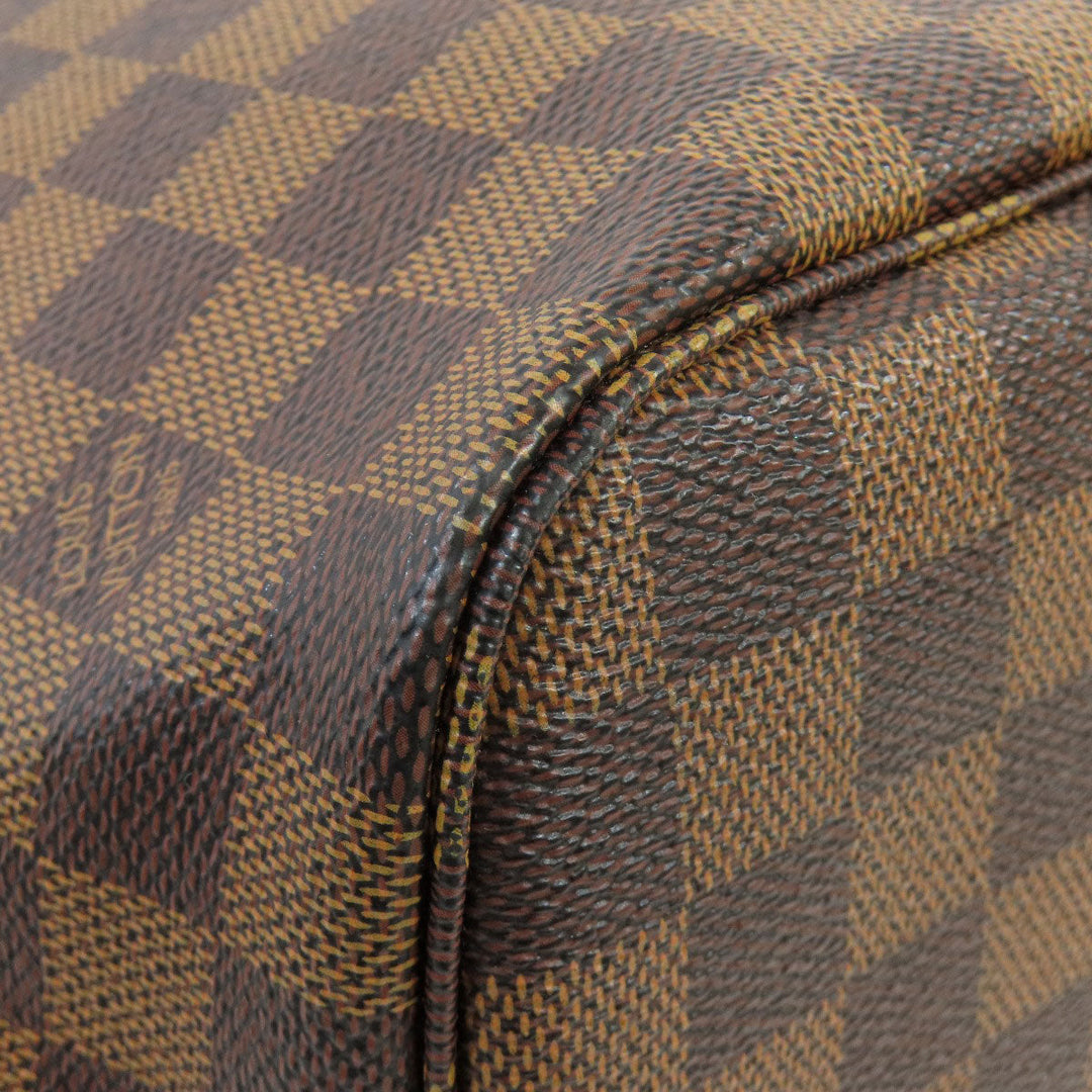 LOUIS VUITTON Tote Bag N41358 Damier canvas Brown Neverfull MM