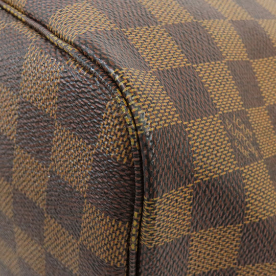 LOUIS VUITTON Tote Bag N41358 Damier canvas Brown Neverfull MM