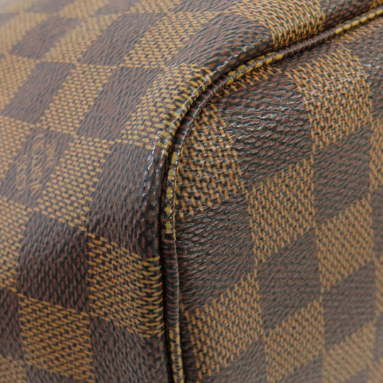 LOUIS VUITTON Tote Bag N41358 Damier canvas Brown Neverfull MM