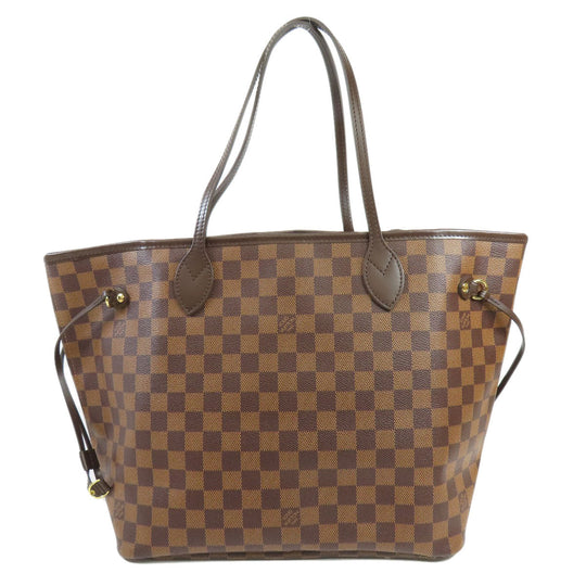 LOUIS VUITTON Tote Bag N41358 Damier canvas Brown Neverfull MM