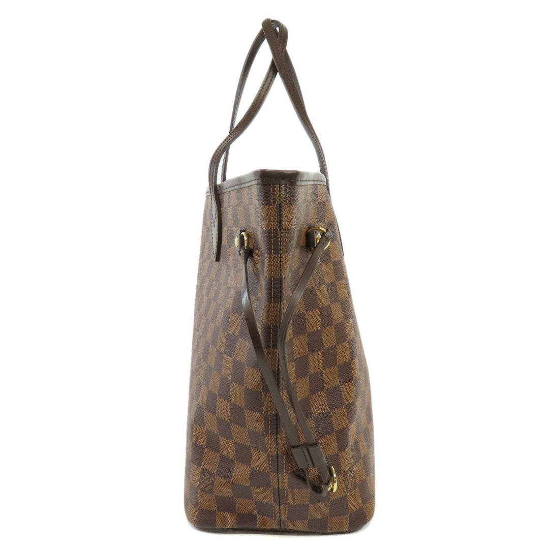 LOUIS VUITTON Tote Bag N41358 Damier canvas Brown Neverfull MM
