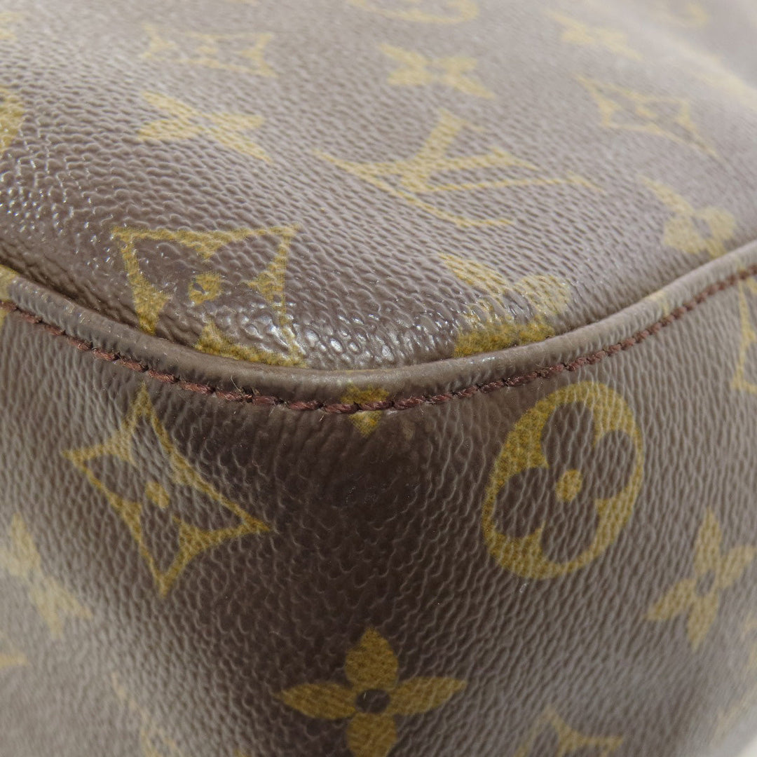 LOUIS VUITTON Tote Bag M51145 Monogram canvas Brown LoopingGM Women Used Authentic