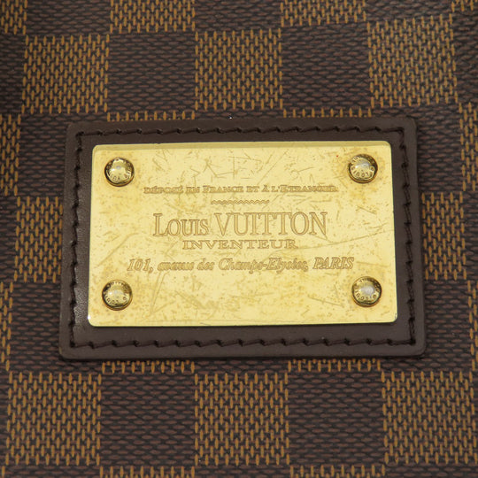 LOUIS VUITTON Tote Bag N51205 Damier canvas Brown HamsteadPM Women Used Authentic