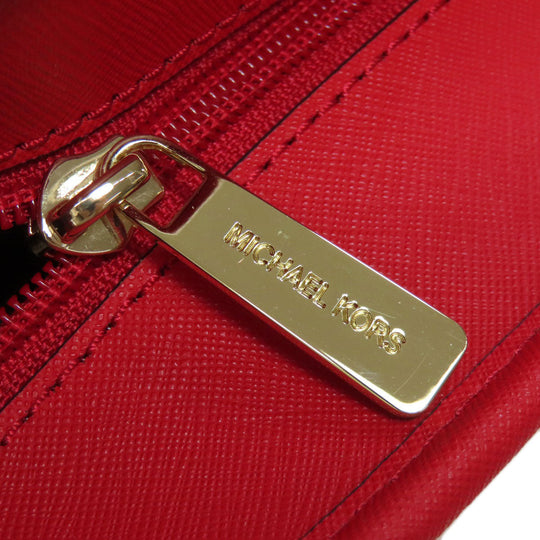 MICHAEL KORS Handbag PVC Red 2WAY Women Used Authentic