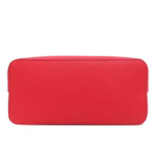 MICHAEL KORS Handbag PVC Red 2WAY Women Used Authentic