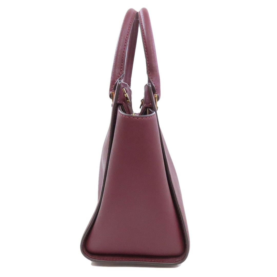 MICHAEL KORS Handbag PVC purple 2WAY Women Used Authentic