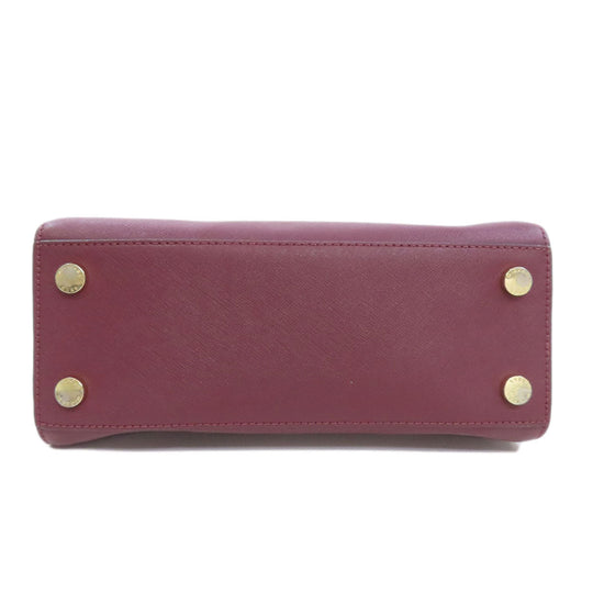 MICHAEL KORS Handbag PVC purple 2WAY Women Used Authentic
