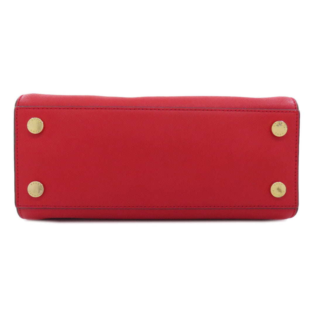 MICHAEL KORS Handbag PVC Red 2WAY Women Used Authentic