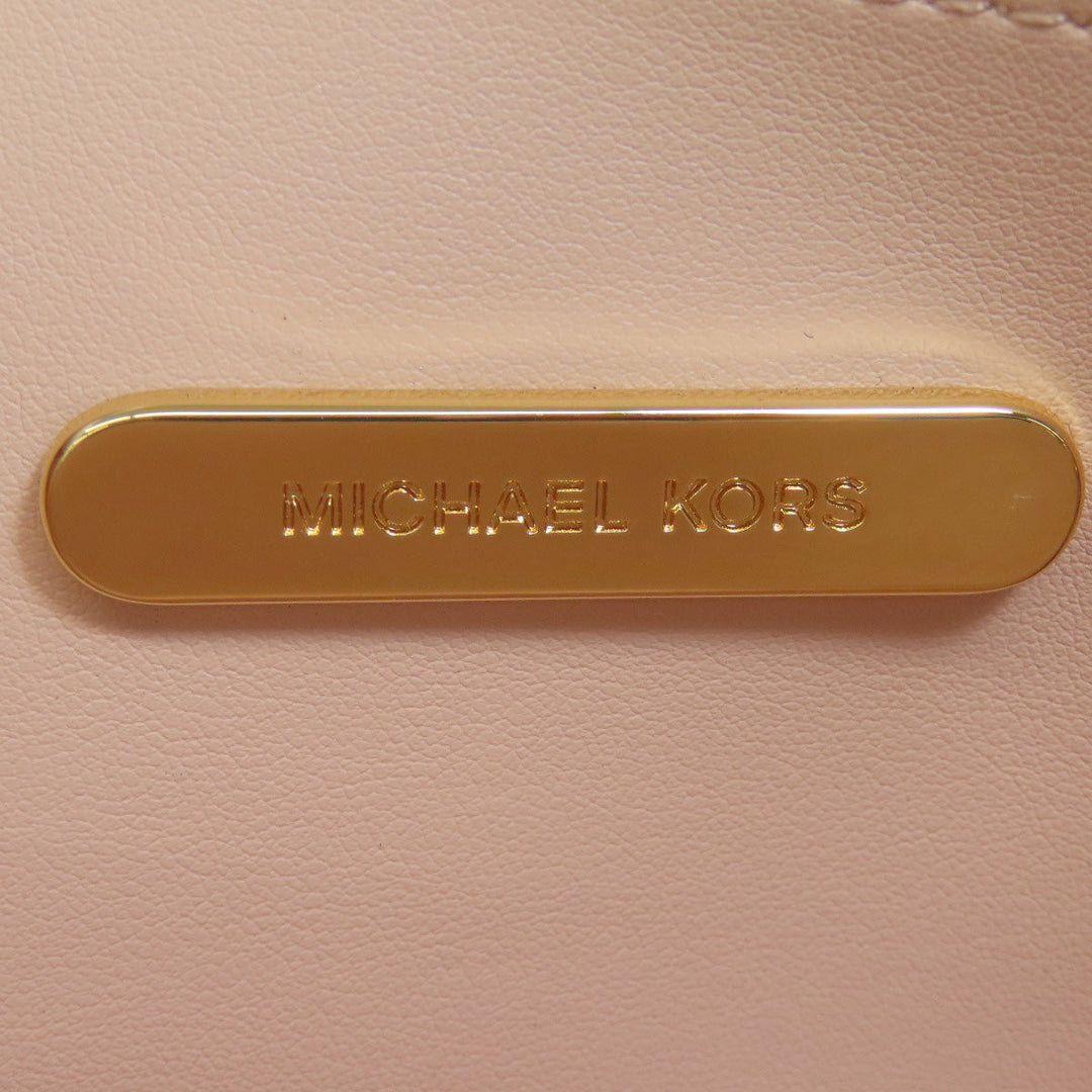 MICHAEL KORS Handbag PVC white Mercer 2WAY Women Used Authentic
