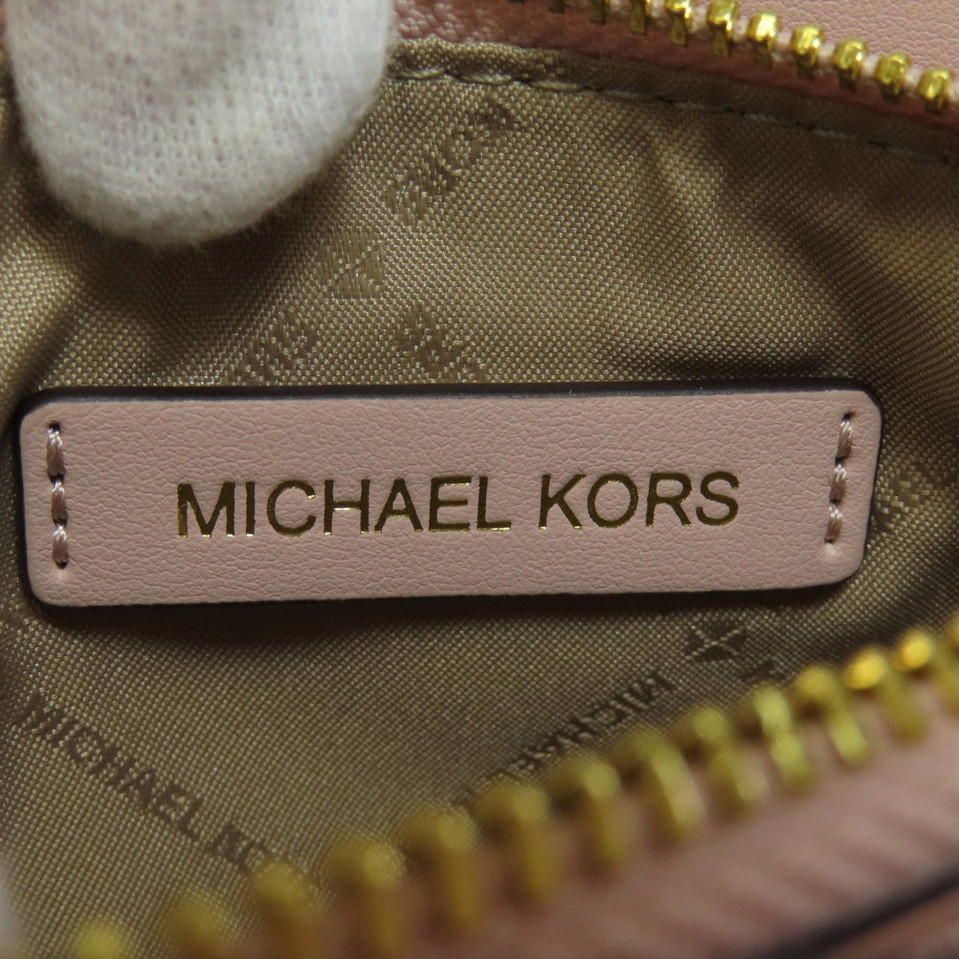 MICHAEL KORS Handbag PVC white Mercer 2WAY Women Used Authentic