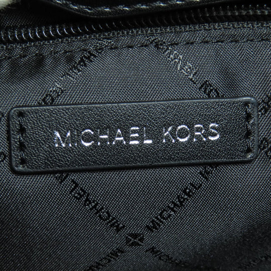 MICHAEL KORS Handbag PVC black Carmen 2WAY Women Used Authentic