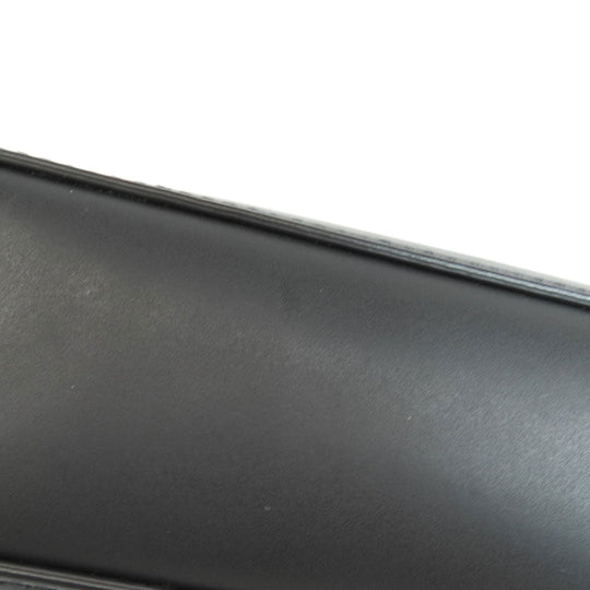 VALENTINO Shoulder Bag Calfskin black logo Women Used Authentic