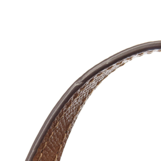 COACH Tote Bag F36658 PVC Brown Reversible Signature Women Used Authentic