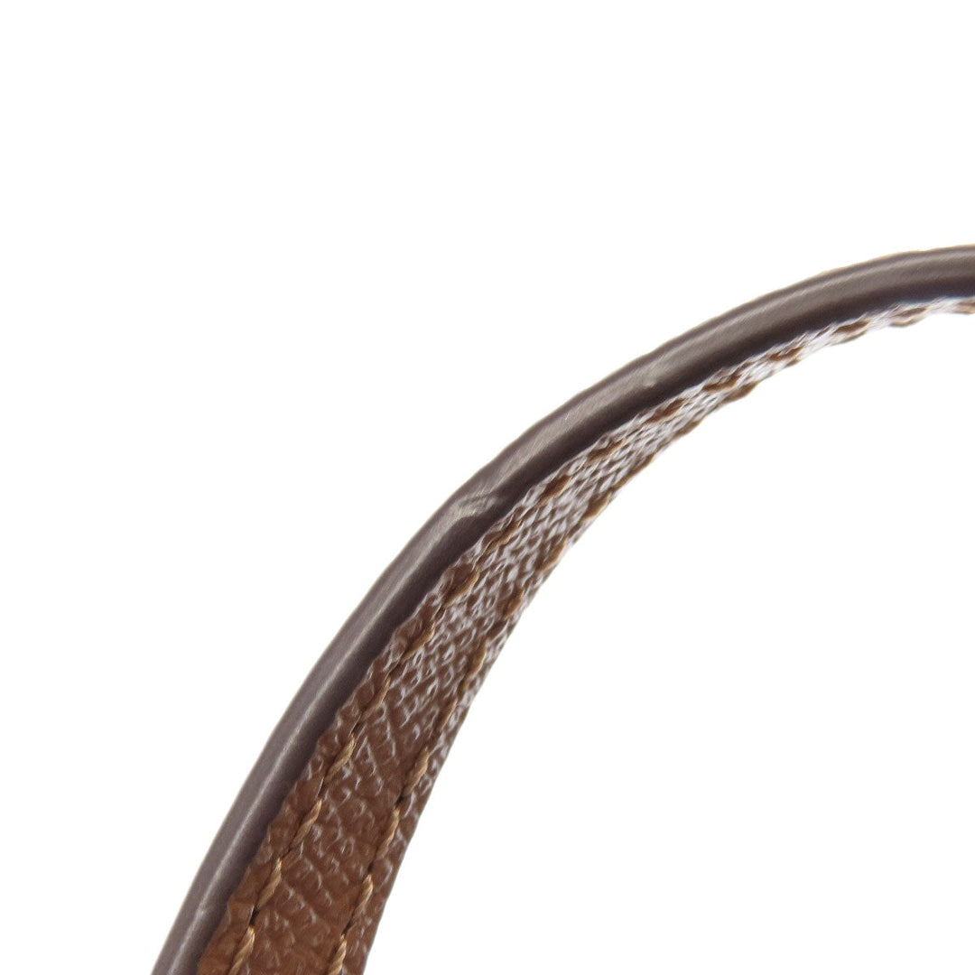 COACH Tote Bag F36658 PVC Brown Reversible Signature Women Used Authentic