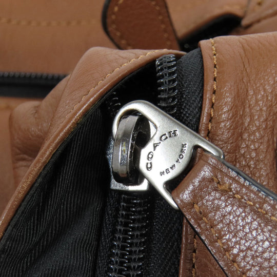 COACH Backpack F11898 leather Brown Charles Varsity