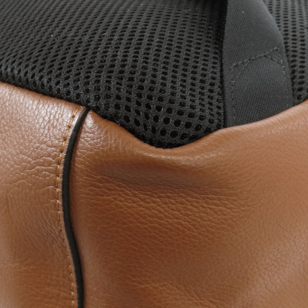 COACH Backpack F11898 leather Brown Charles Varsity