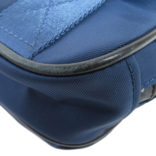 MARC JACOBS Sling bag Nylon blue logo Women Used Authentic