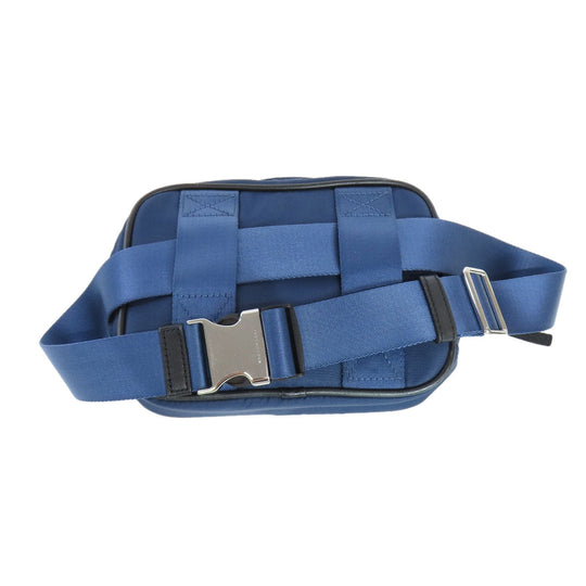 MARC JACOBS Sling bag Nylon blue logo Women Used Authentic