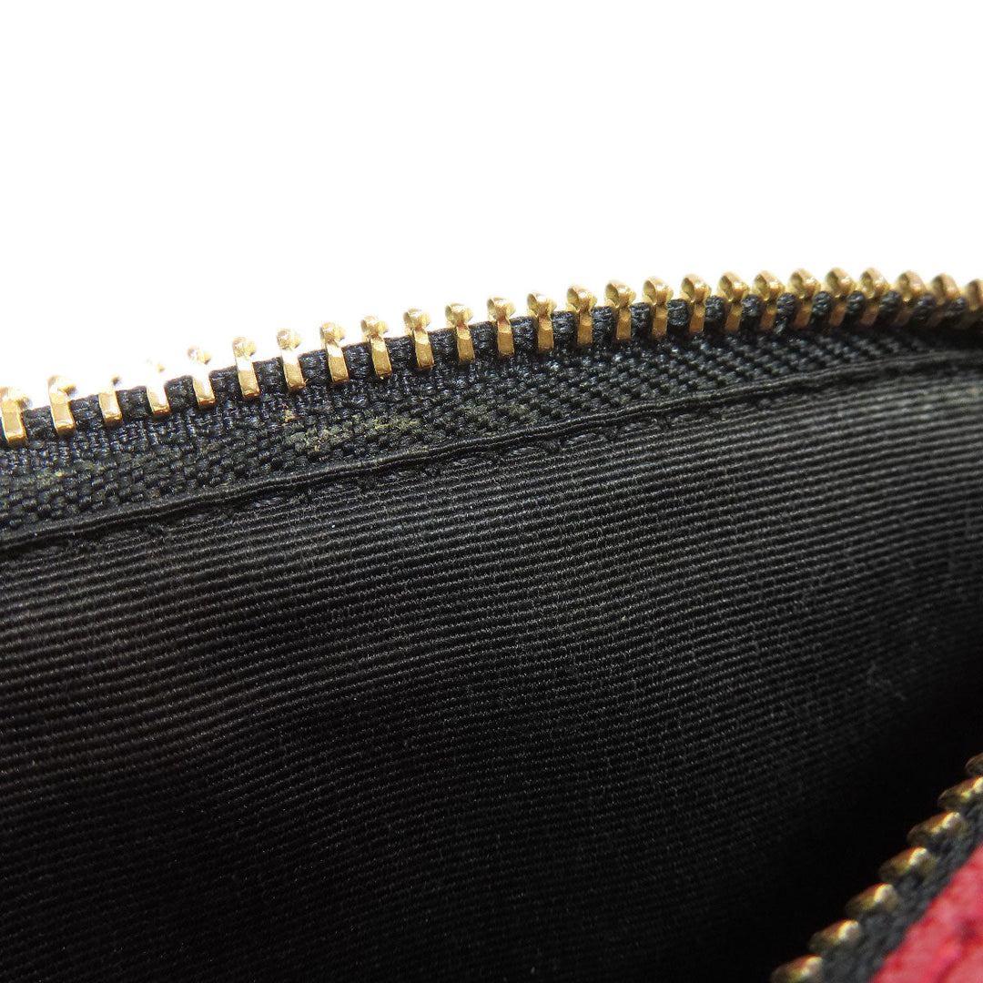 MARC JACOBS Shoulder Bag PVC Red double j snapshot Women Used Authentic