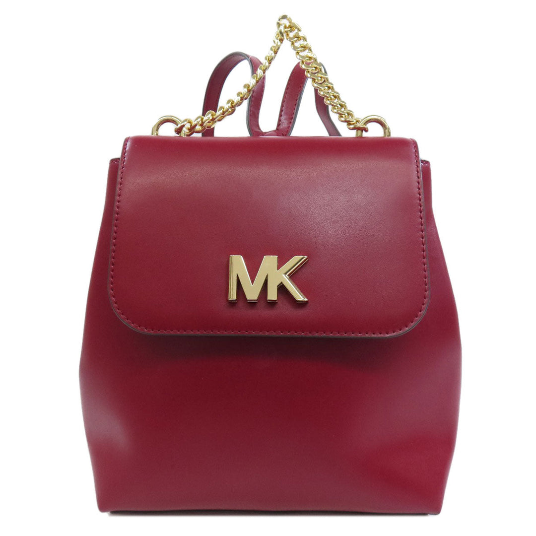 MICHAEL KORS Backpack leather Red logo