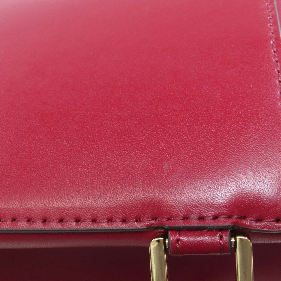 MICHAEL KORS Backpack leather Red logo