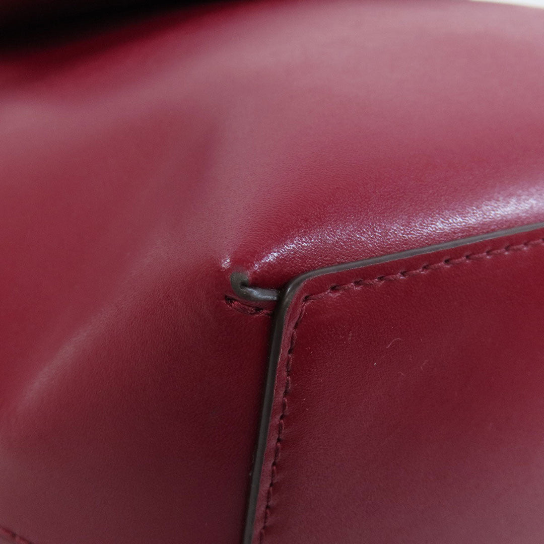 MICHAEL KORS Backpack leather Red logo