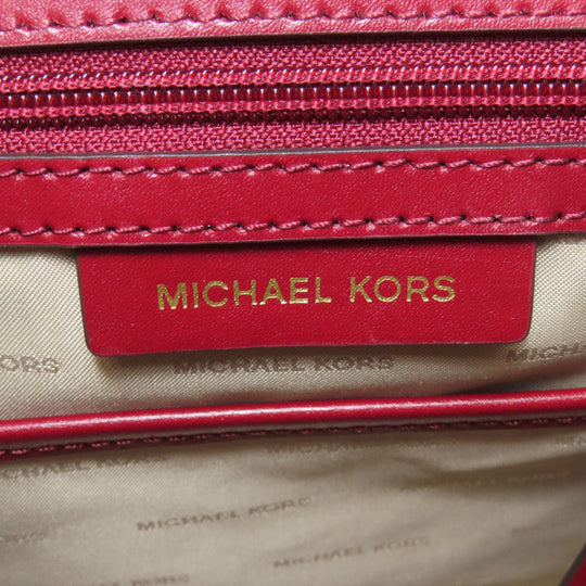 MICHAEL KORS Backpack leather Red logo